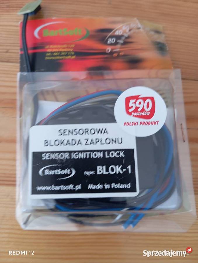 Blokada zapłonu Blok1 Nowa Odbiór łasku wysyłka Rok produkcji 2006 Łódź sprzedam