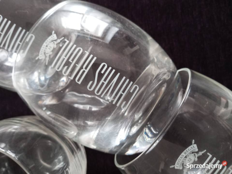 Szklaneczki sygnowane CHIVAS REGAL 12 zachodniopomorskie Szczecinek