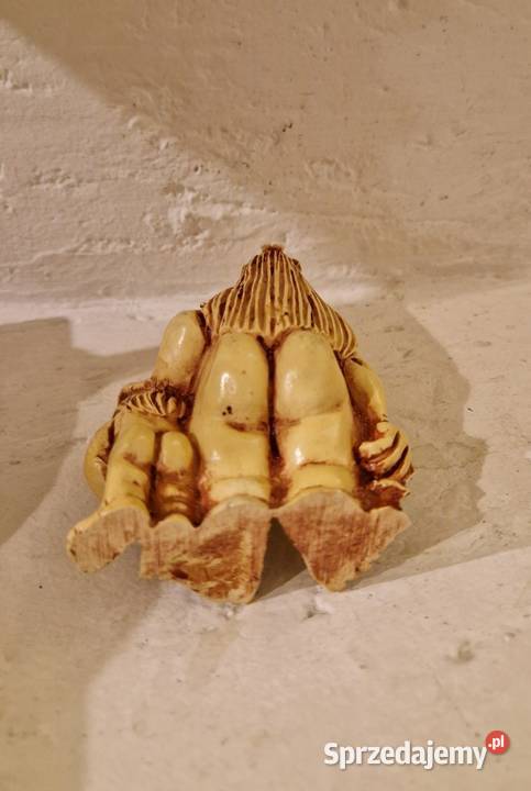 Stara azjatycka FIGURKA JASKINIOWCY vintage sprzedam