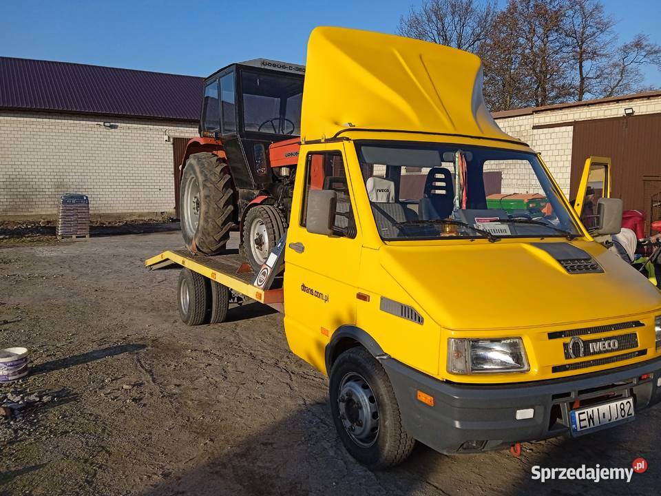laweta autolaweta transport maszyny rolnicze Bryski