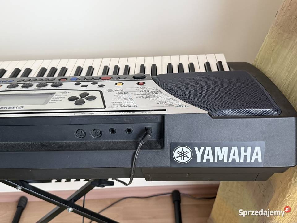 Yamaha PSR 340 keyboard elektroniczny klawisze Instrumenty klawiszowe i MIDI lubelskie Wisznice sprzedam