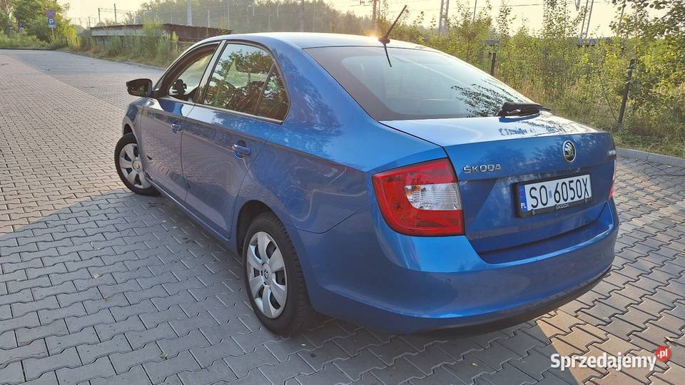 Skoda Rapid 10 tsi 110 isofix śląskie Sosnowiec