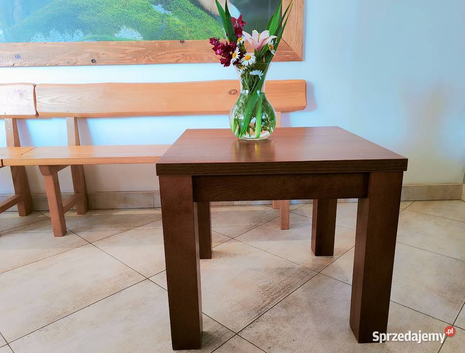 Stolik Kawowy nowoczesny minimalistyczny 65 x 65 Sanok