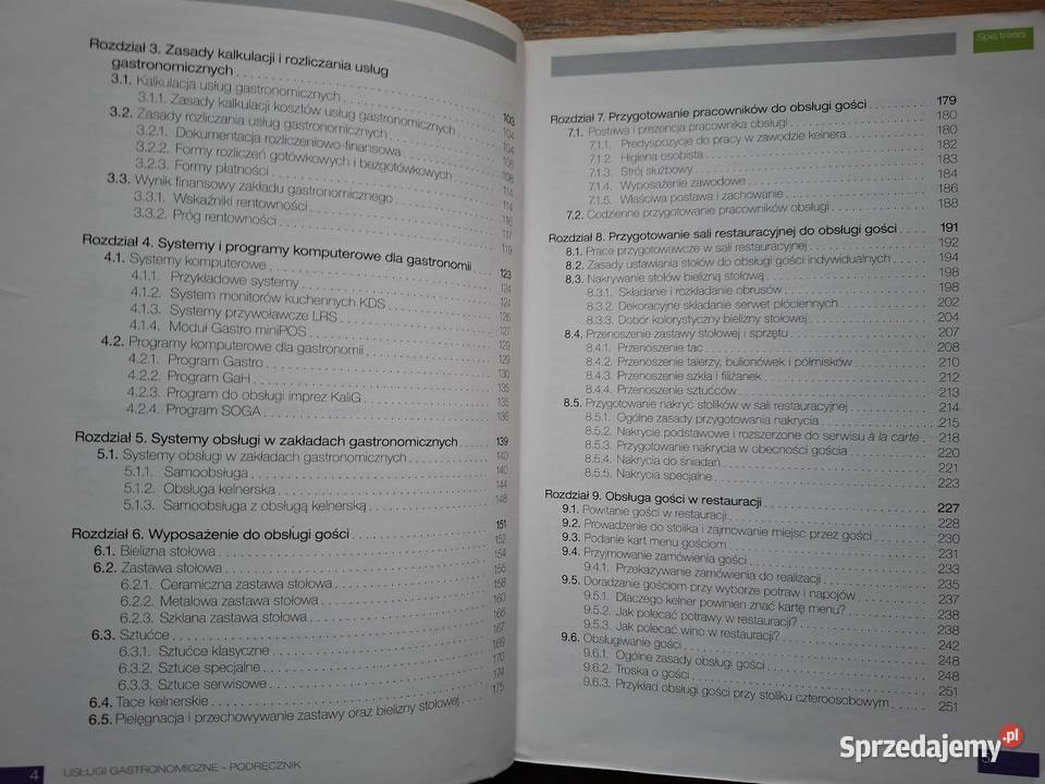 Usługi gastronomiczne Renata Szajna Danuta Podręczniki Kraków sprzedam
