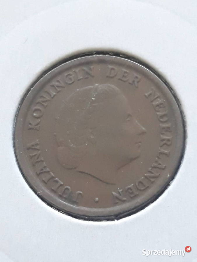 1 Cent Holandia 1951 r Juliana 1około mennicza wielkopolskie Konin