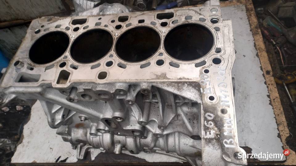 BMW E60 E90 20 D N47D20C blok silnika Kielce
