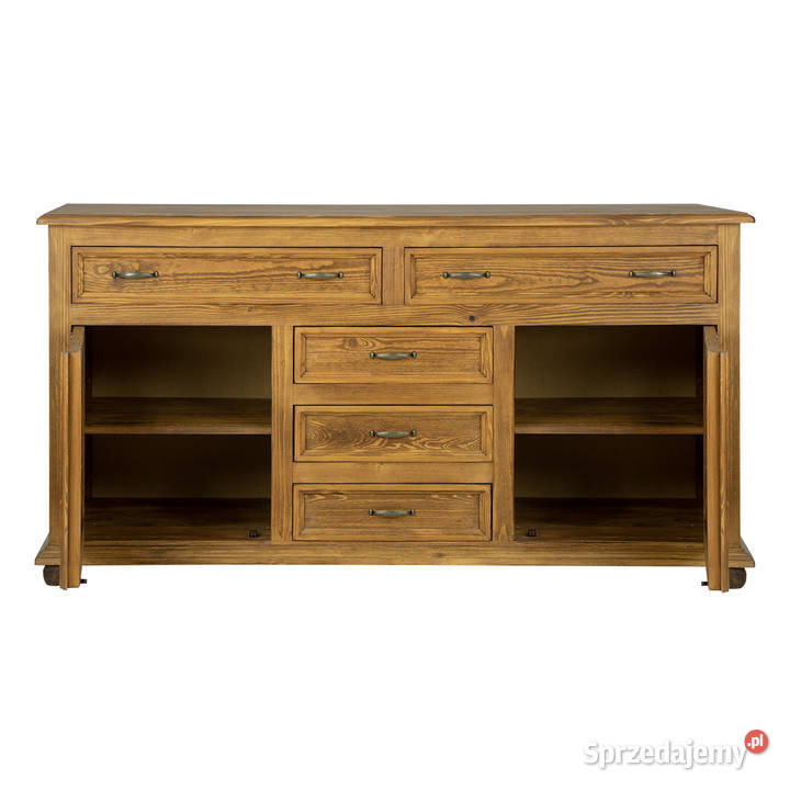 Komoda w stylu vintage retro z litego drewna 56cm Maków Podhalański