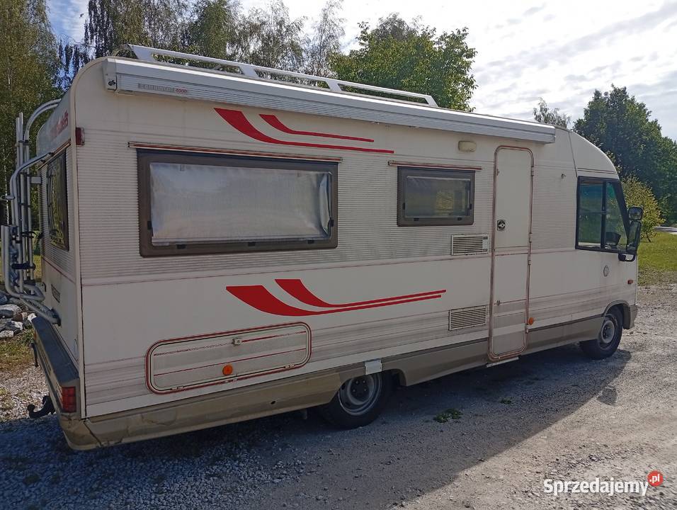 Fiat Ducato kamper Integra 5 osobowa 25 Turbo Rok produkcji 1995 dolnośląskie sprzedam