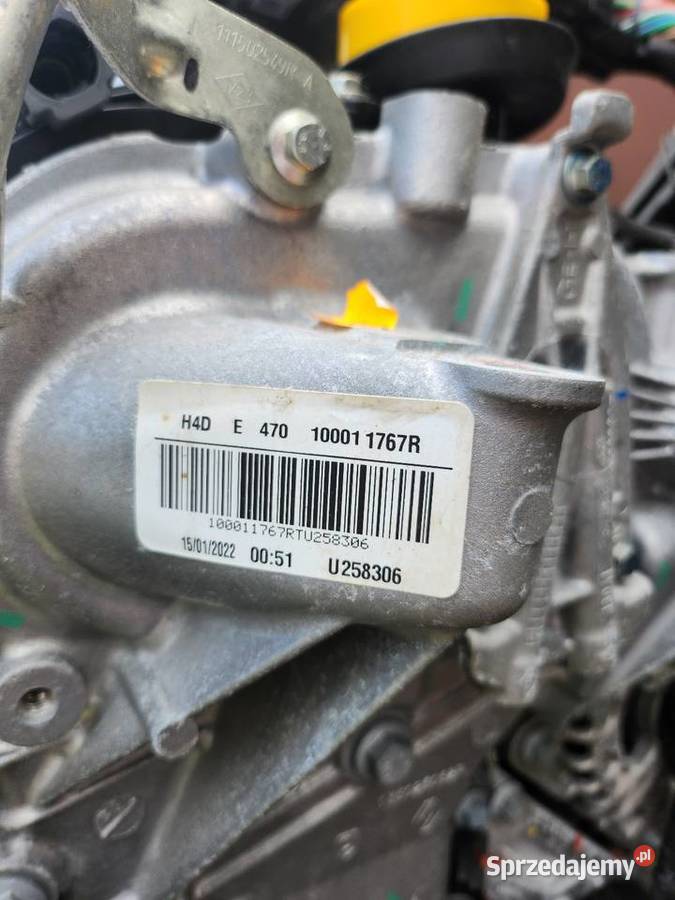Silnik renault Clio V kaptur dacia 10 tce 11000 Kłodzko