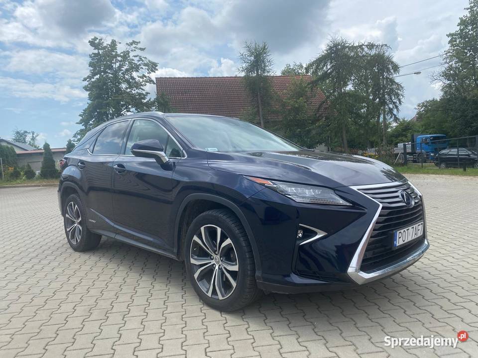 Lexus RX450h Na gwarancji Salonowej Samochody osobowe Ostrzeszów sprzedam