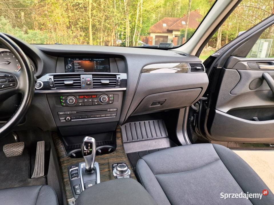 BMW X3 XDrive28i czarny X3 Białystok