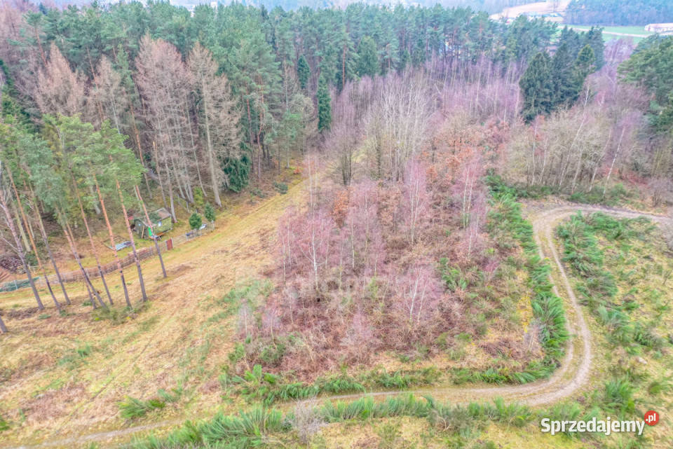 Grunt 2055m2 Zbychowo Żwirowa pomorskie