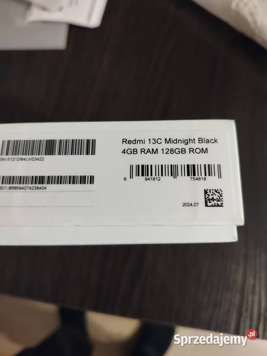 Sprzedam telefon Redmi 13c Bartoszyce
