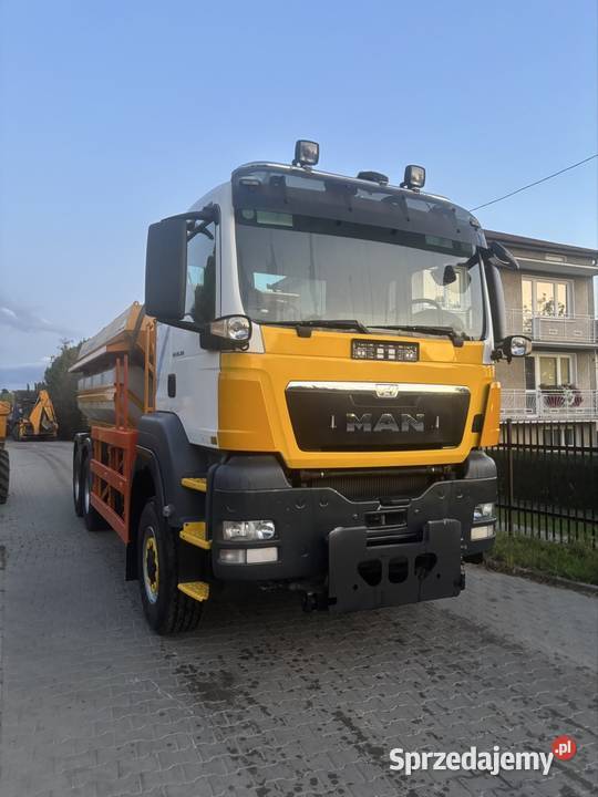 MAN TGS 26360 6x6 BB 2013 Piaskarka Solarka Econ Ropczyce sprzedam