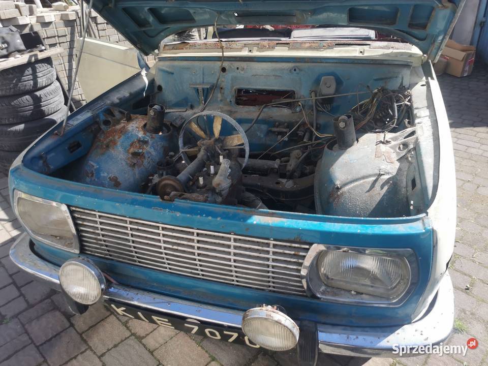 Wartburg 353 z początku lat produkcji Tarnowskie Góry