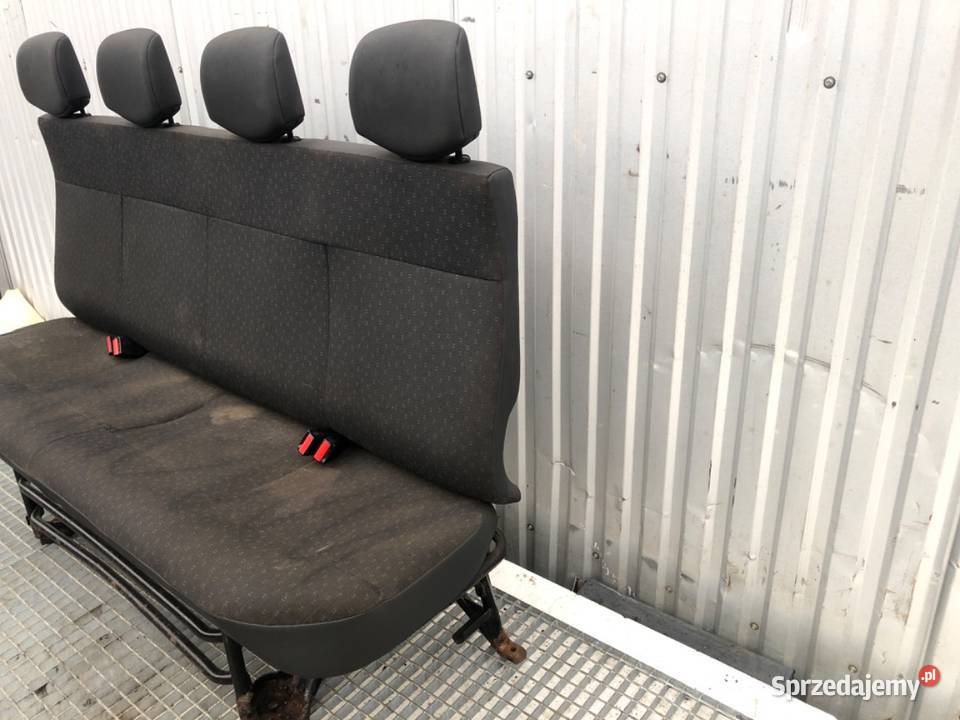 KANAPA DRUGI RZĄD OPEL MOVANO B Bus FOTEL osobowe podkarpackie sprzedam