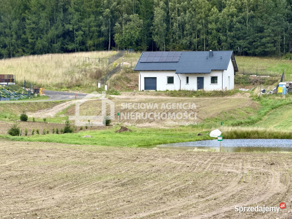 Grunt Ostrzyce 1079m2 woda pomorskie