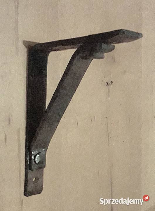 Wspornik pod półkę kuty metaloplastyka
