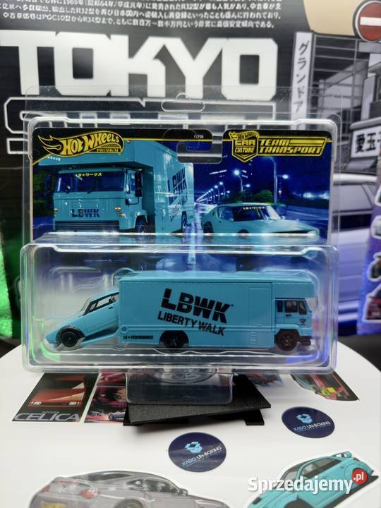 Hot Wheels Team Transport LBWK Nissan Skyline Wrocław sprzedam