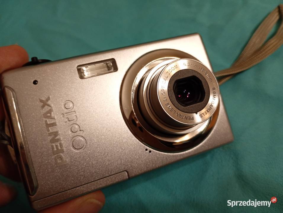 Piękny Pentax Optio V10 Kultowa cyfrówka we