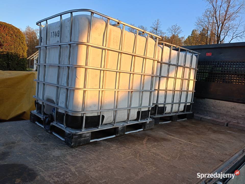 Zbiornik beczka na wodę mauzer 1000L Kolbuszowa sprzedam