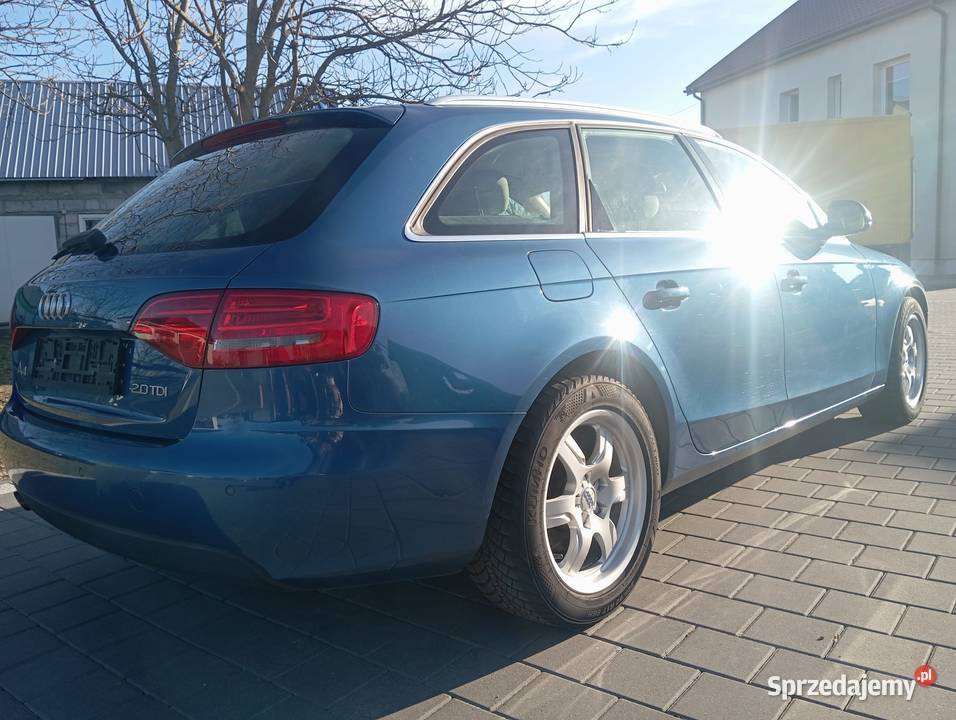 Audi A4 B8 20tdi167z Niemiec Xenon 2009r Łuków