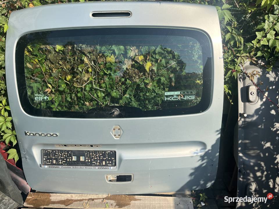 Renault Kangoo II pokrywa klapa bagażnika Rok produkcji 2009