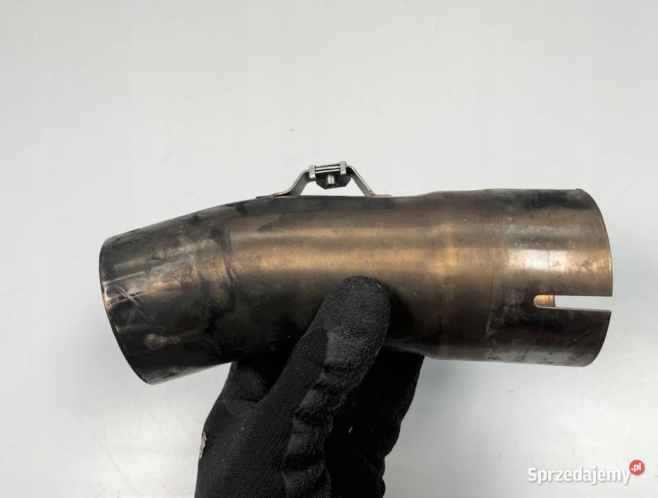 Tłumik Wydech motocyklowy łącznik rura adapter Łobżenica