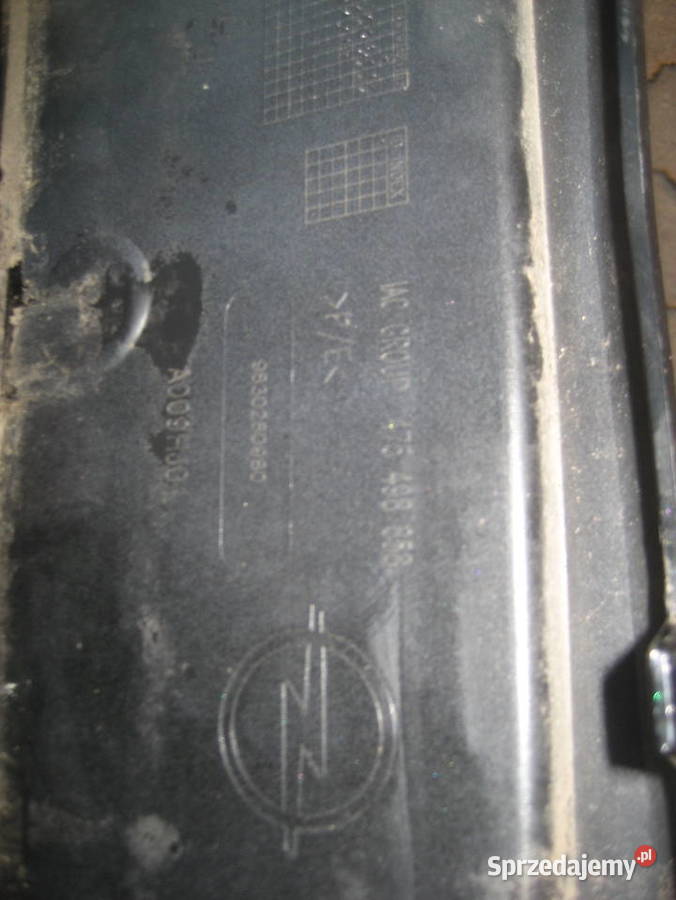 opel corsa f 1923r zderzak przedni bez pdc Zderzaki Rakoniewice