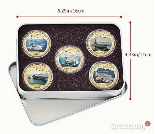 Kolekcjonerski zestaw monet medali pamiątkowych Warszawa