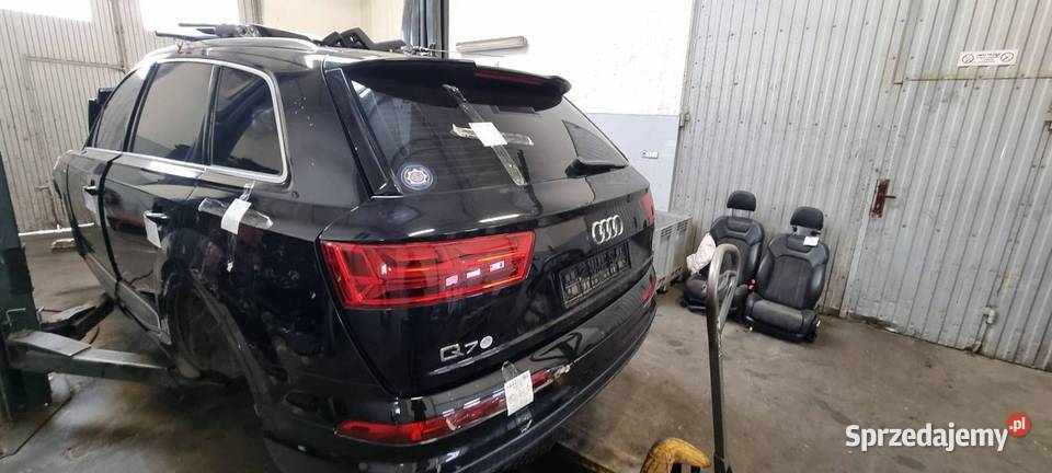 KLAPA AUDI Q7 II 4M LC9X TYŁ Pozostałe Części samochodowe Lipno sprzedam