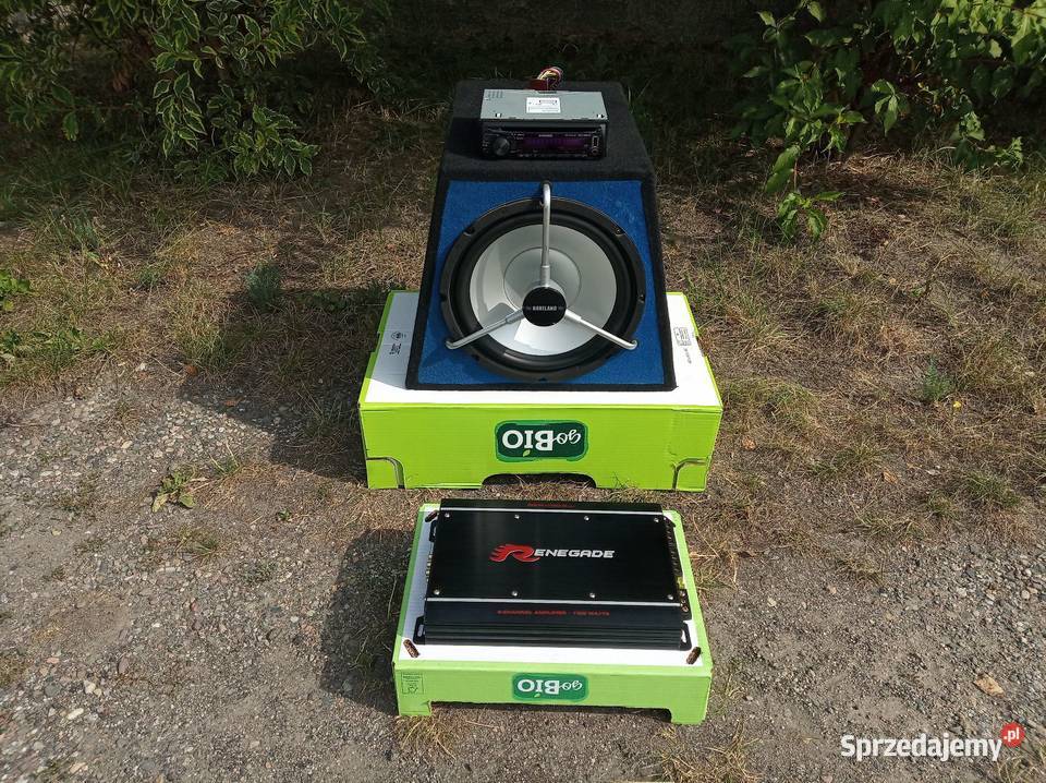 Tuba Subwoofer Skrzynia Basowa Wzmacniacz Radio Dzierżoniów sprzedam