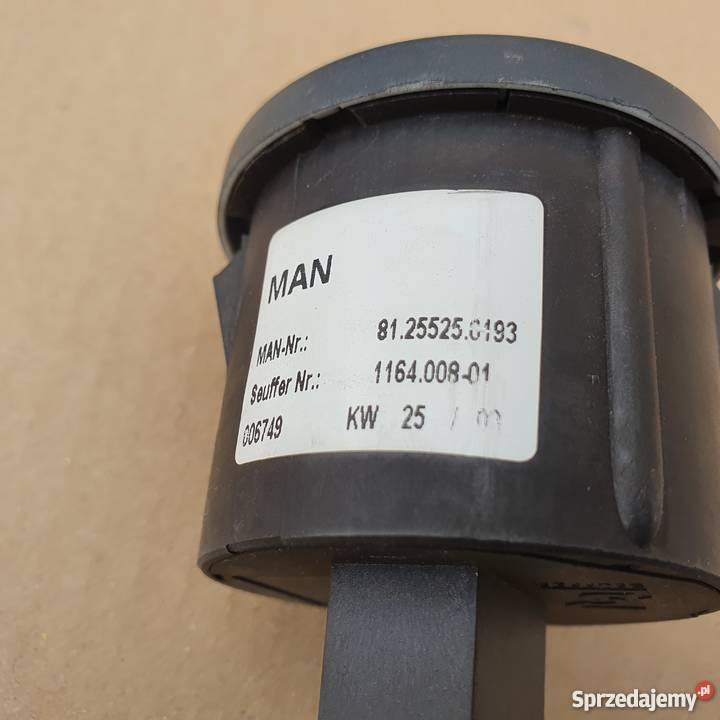 MAN TGA TGS PRZEŁĄCZNIK ŚWIATEŁ 81255250193 sprzedam