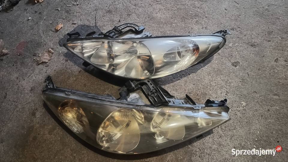 Sprzedam oryginalne lampy przednie Peugeot 207