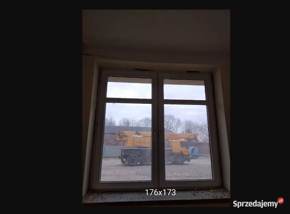 Okno PCV 176 x 175 1760 x 1750 mm Warszawa
