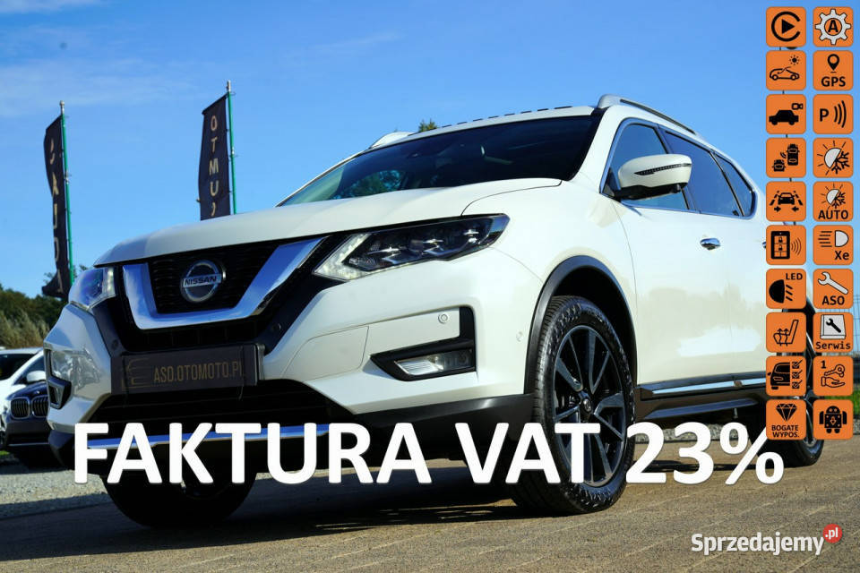 Nissan X-Trail TEKNA nawi 4 KAMERY line asist PANORAMA grzane fotele i kan…