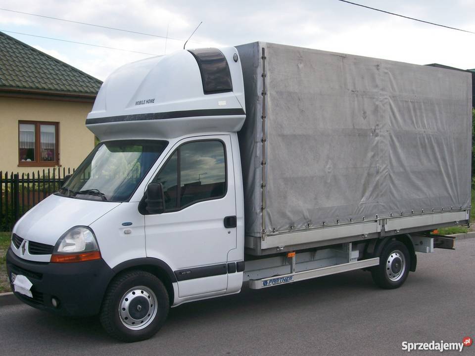 Renault MasterKontener 8 palet Sypialnia Webasto serwisowany w ASO Łask sprzedam