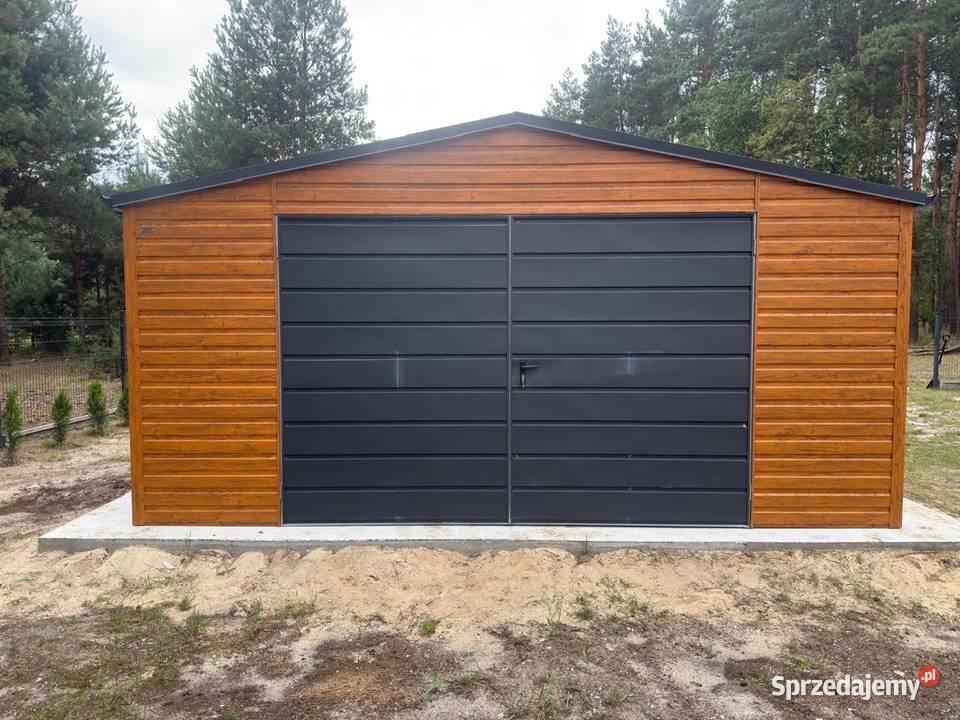 Garaż Blaszany 5x6 producent wiata hala brama do Gdańsk
