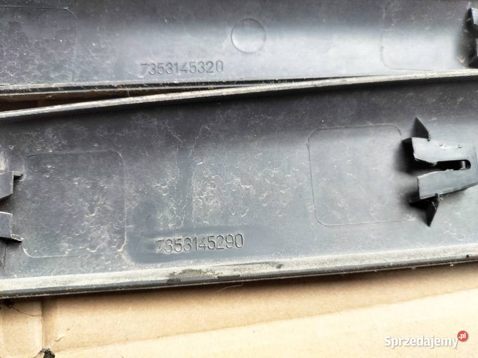 FIAT STILO 3D 7353145320 7353145290 LISTWA osobowe