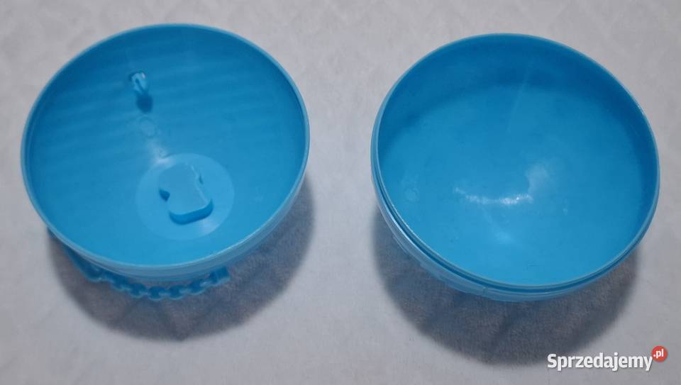 Pojemnik niebieski otwierany kula serca na Czeladź sprzedam