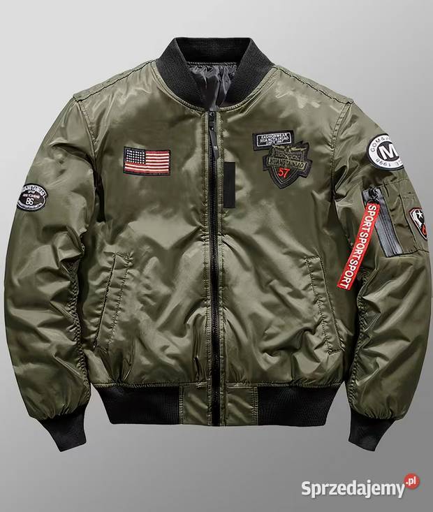 Kurtka Taktyczna Męska z Kołnierzem Baseball Szczecin