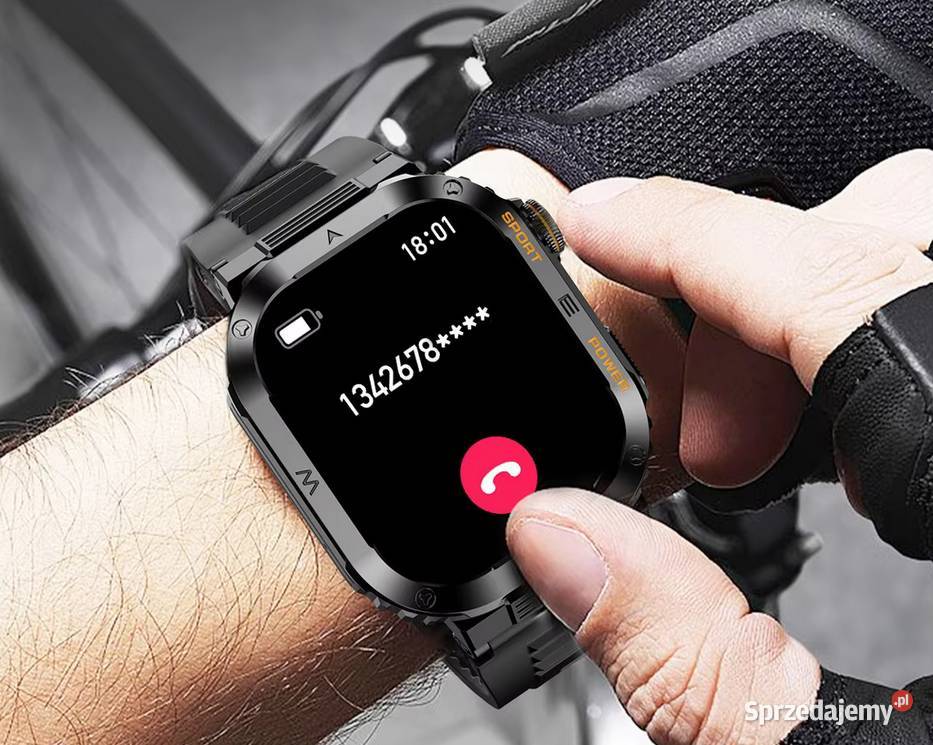 NOWY Zegarek sportowy SmartWatch mężczyzn Poznań