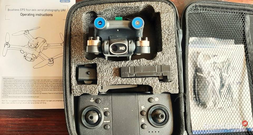 DRON EPS UAV S 136 4K Full HD Idealnie Nowy Aparaty Katowice