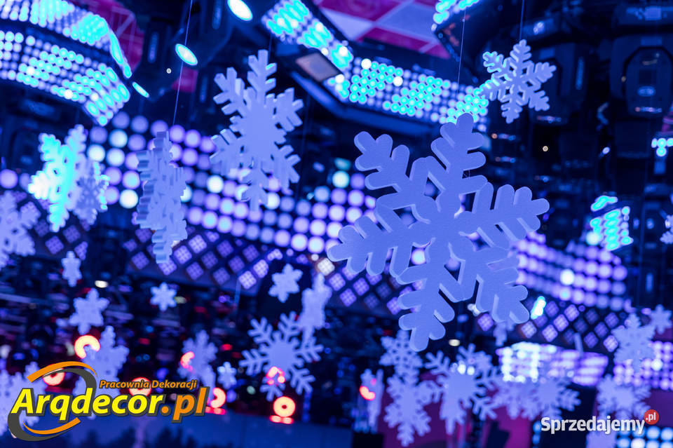 Śnieżynki styropianowe Mega Paka 49 40 sztuk sprzedam