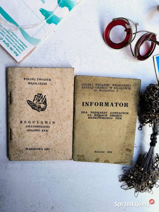 Akcesoria wędkarskie dziadka lata 60 Kraków sprzedam