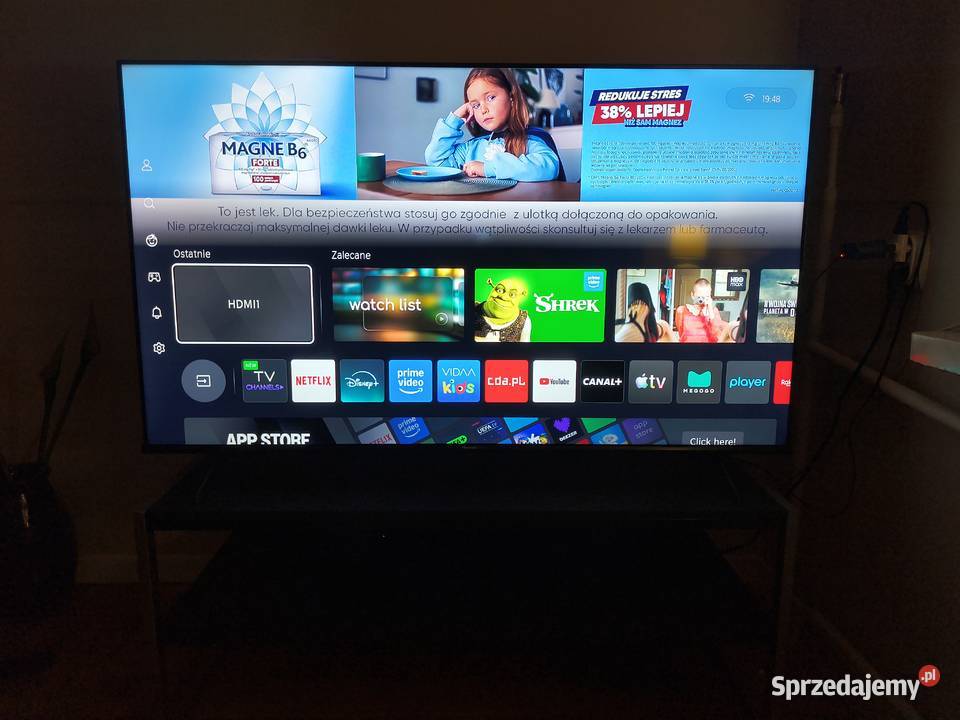 TV Hisense 55 Qled Na gwarancji Kętrzyn