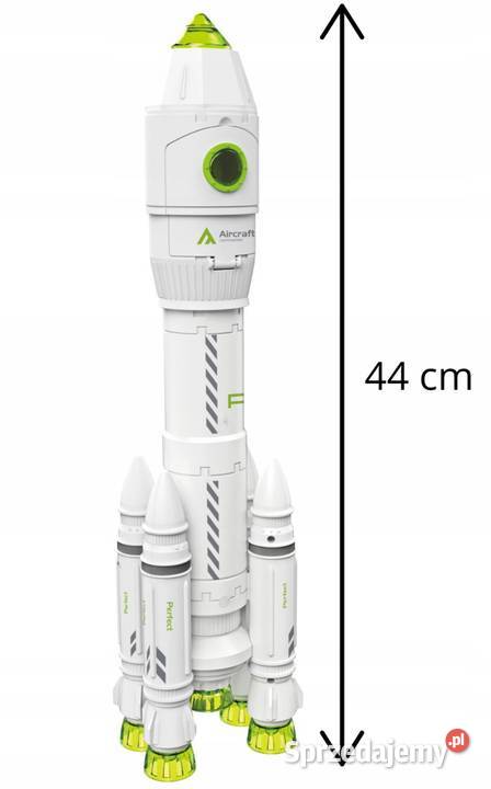 Space set Plane perfect Rakieta kosmiczna Sonda Żary