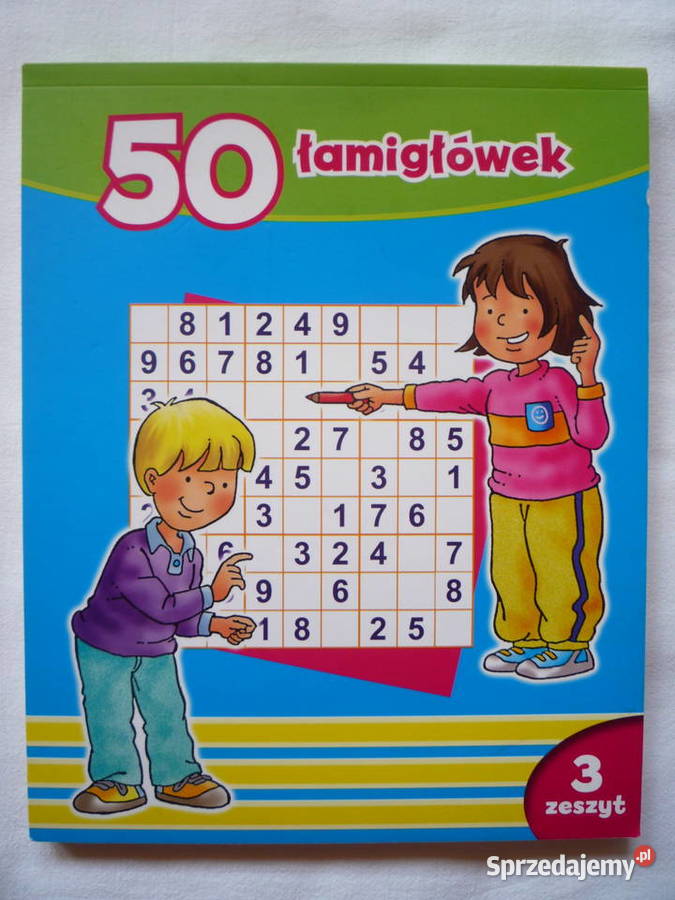 NOWA 50 Łamigłówek Książeczka Zadania edukacyjne Szczecin sprzedam