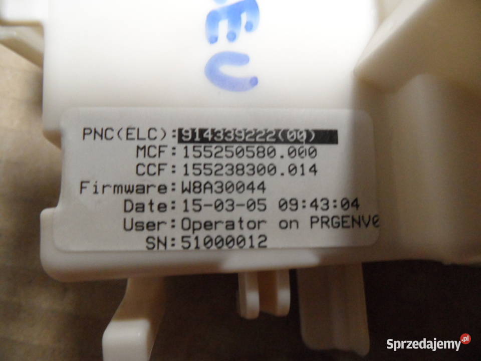 programator pralki electrolux EWM11044SEU Radlin