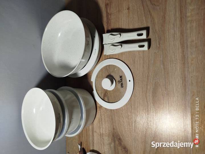 PROMOCJA Zestaw garnków Zilner 11 el odpinane mazowieckie Drwalew